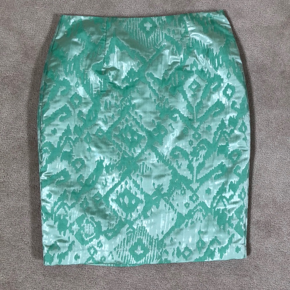 Metallic skirt